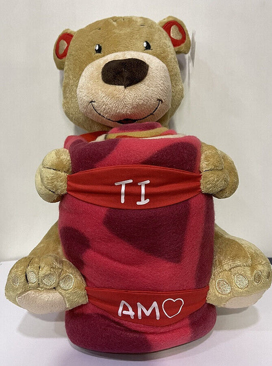 Peluche Orso con plaid