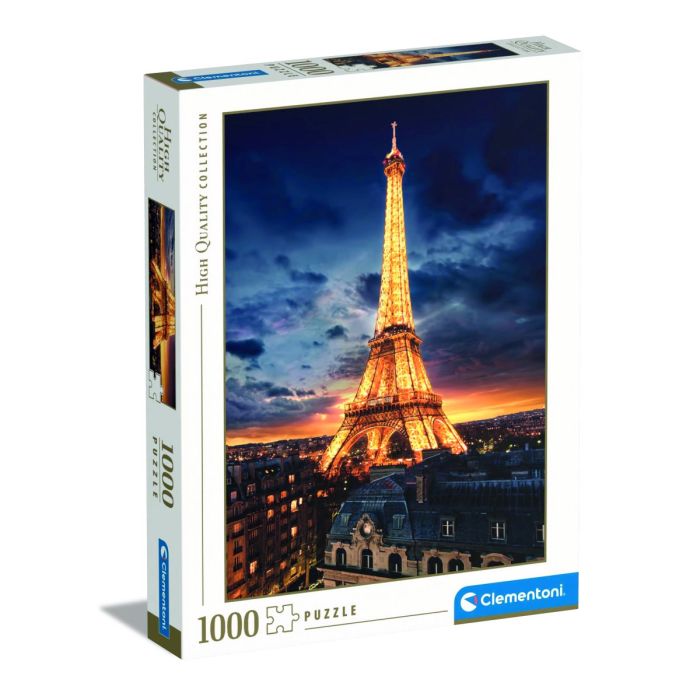 Puzzle Clementoni 1000 pezzi Parigi Francia Torre Eiffel High Quality collection
