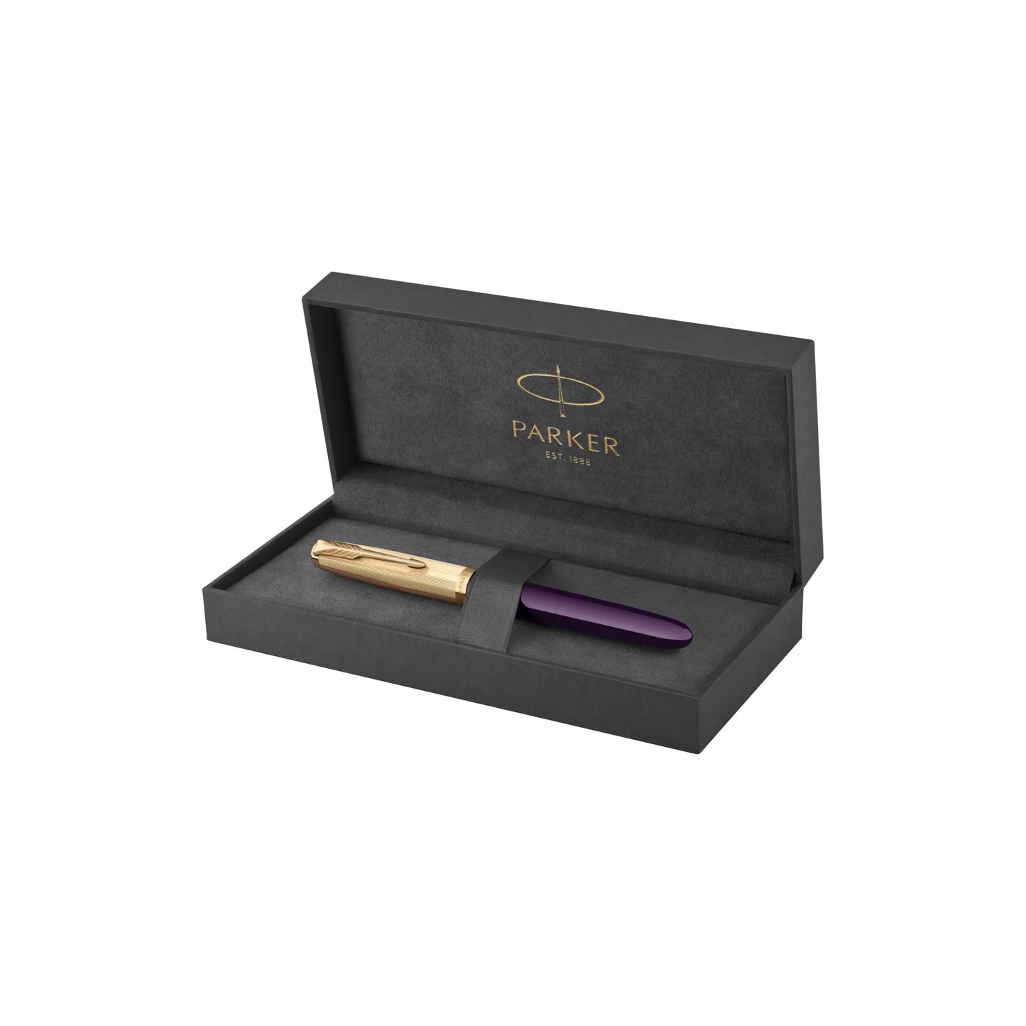 Penna Stilografica Parker 51 Deluxe Plum GT - Penna Lusso Collezione