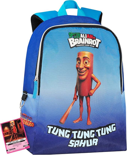 Zainetto Brainrot Asilo e Tempo Libero – Zaino Bambini con Personaggi Virali Brainrot