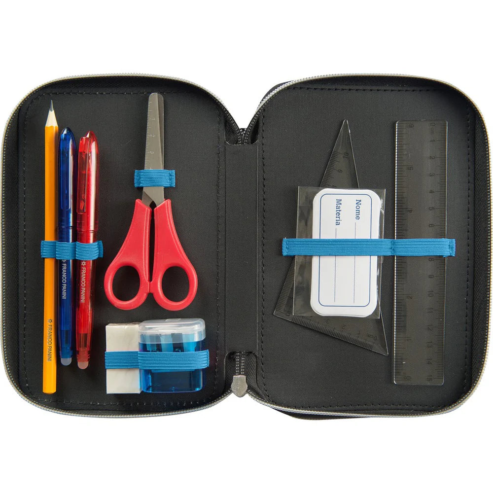 Astuccio 3 Zip Brainrot 2026/27 – Astuccio Scuola con Personaggi Virali per Ragazzi
