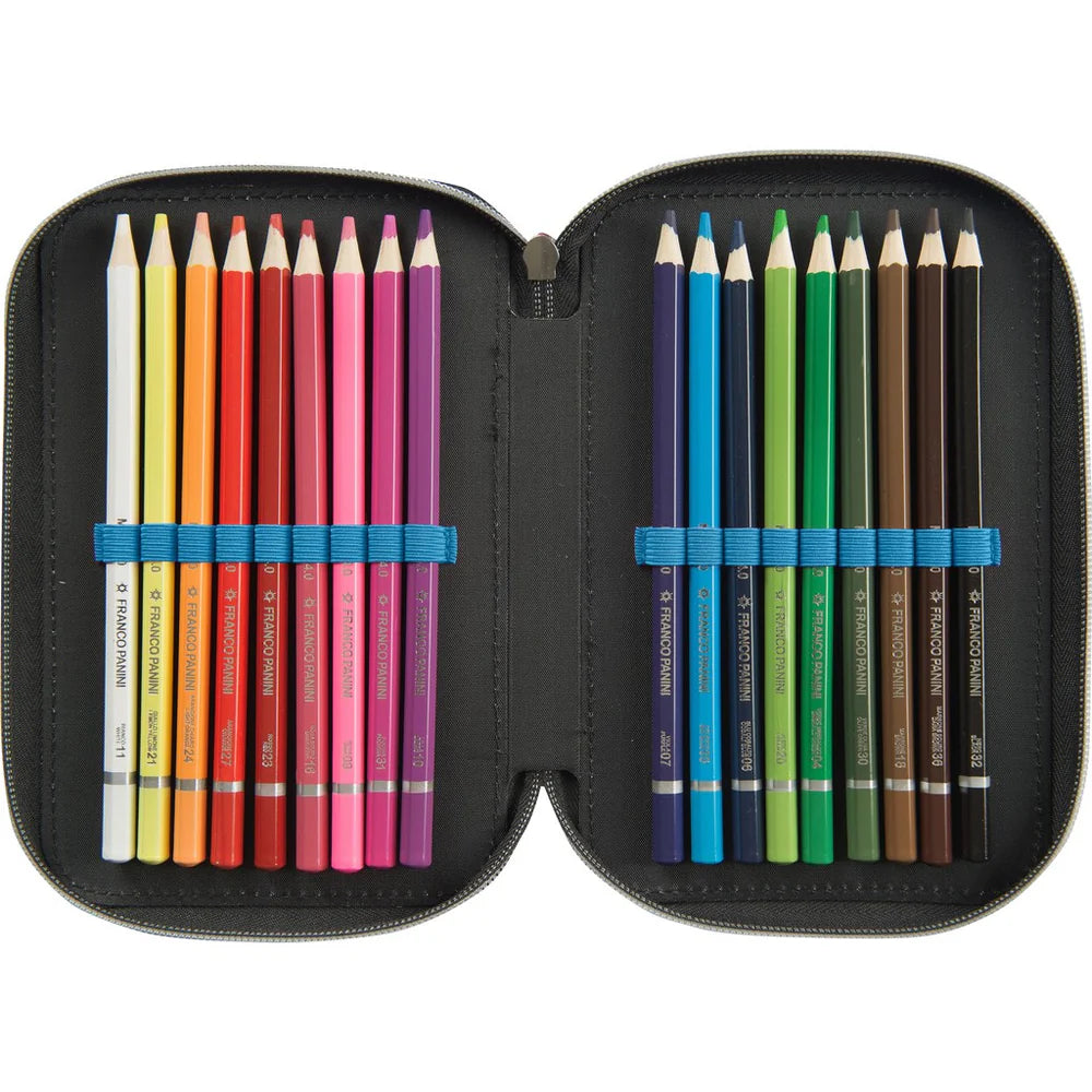 Astuccio 3 Zip Brainrot 2026/27 – Astuccio Scuola con Personaggi Virali per Ragazzi