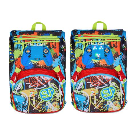 ZAINO SEVEN SDOPPIABILE BIG SJ GANG GAME-LED BOY