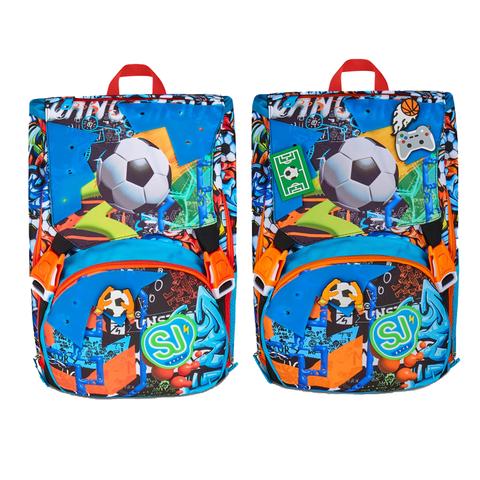 ZAINO SEVEN SDOPPIABILE BIG SJ GANG TINYPATCH BOY